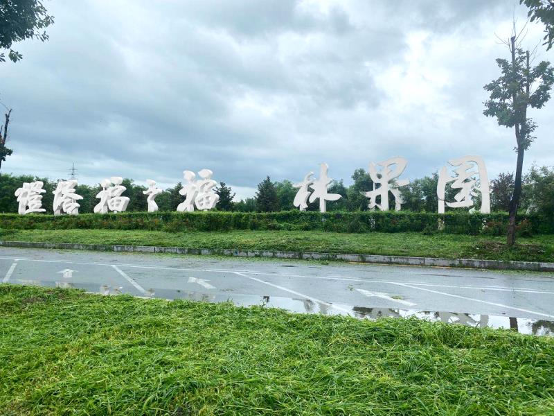 燈塔福之福林果園戶外立體字項(xiàng)目