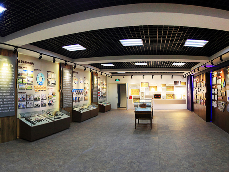 遼陽空間展示設計：遼寧建筑職業(yè)技術學院校史館