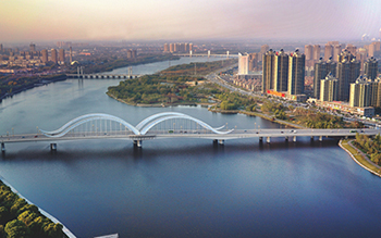 遼寧淡遠航拍河東新城