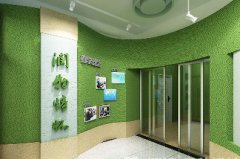 遼陽空間展示設計：遼陽第六中學展廳