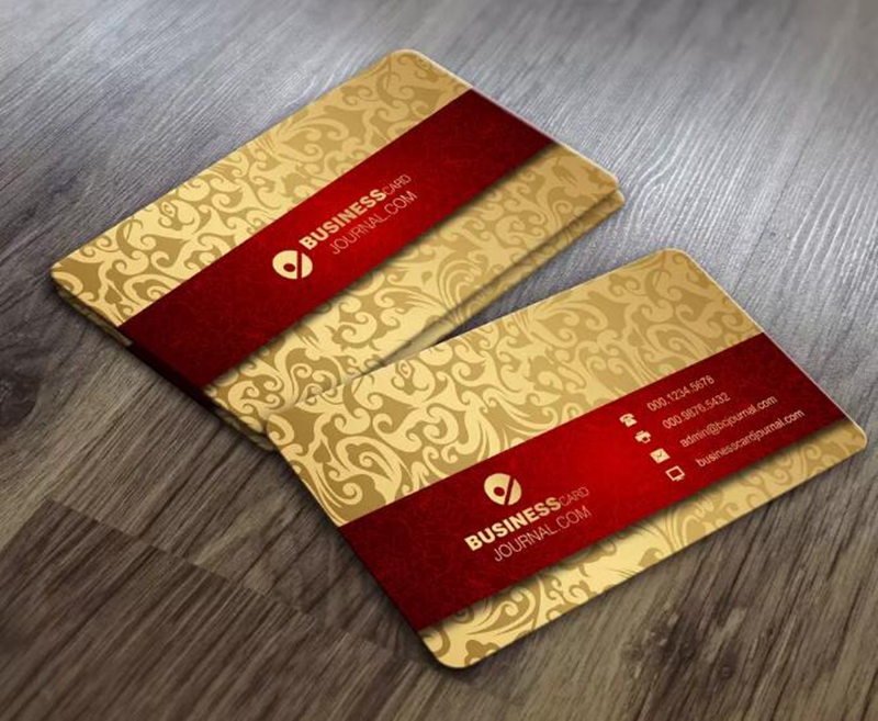 商務(wù)名片樣例展示6