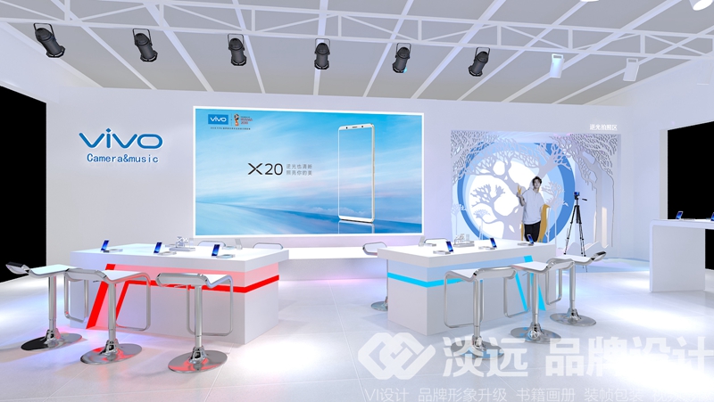 鞍山企業(yè)展廳、展館設(shè)計(jì)-VIVO展廳設(shè)計(jì)1