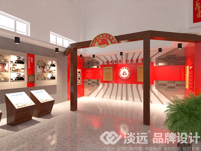 遼陽(yáng)展廳/展館設(shè)計(jì)-撫順瓢兒屯火車站雷鋒精神教育展廳
