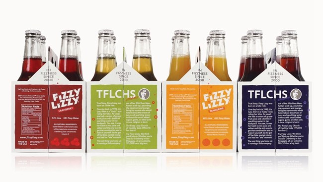 Fizzy Lizzy碳酸果汁飲料包裝設計
