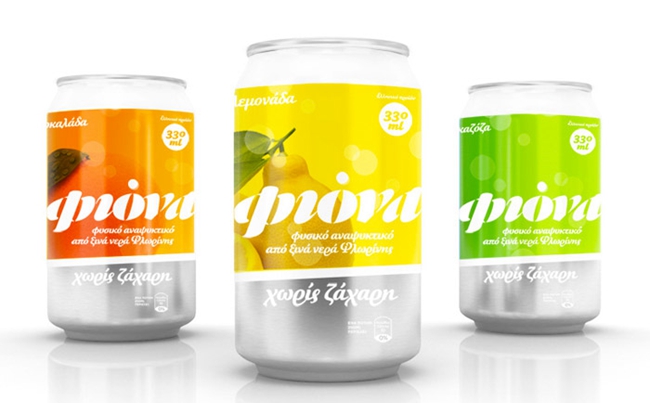 Fiona蘇打水包裝設計