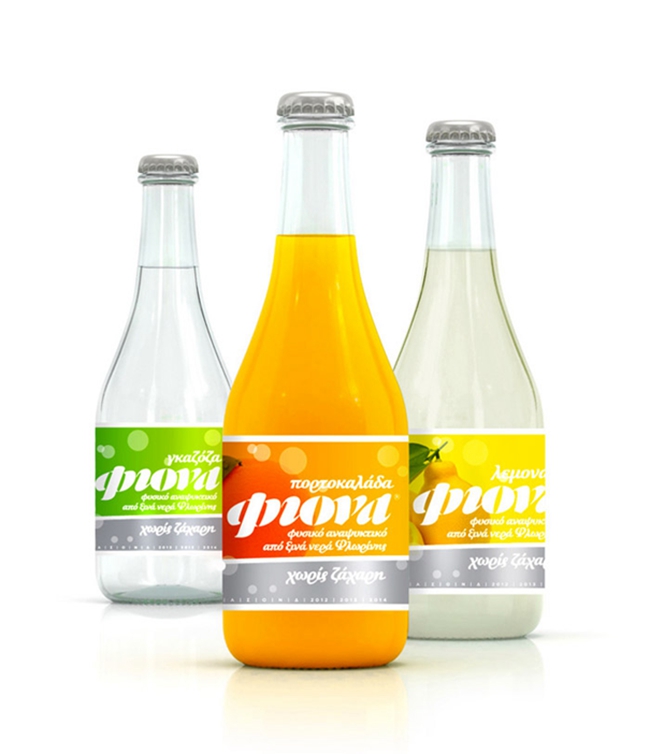 Fiona蘇打水包裝設計