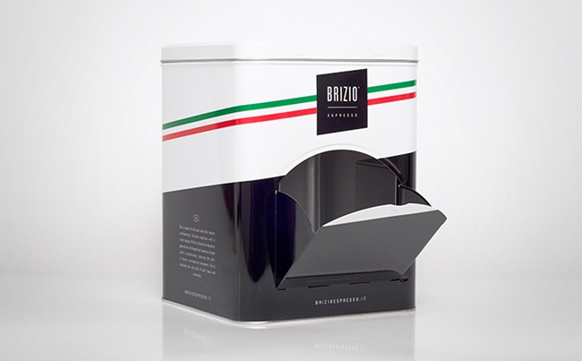 Brizio咖啡時(shí)尚包裝設(shè)計(jì)