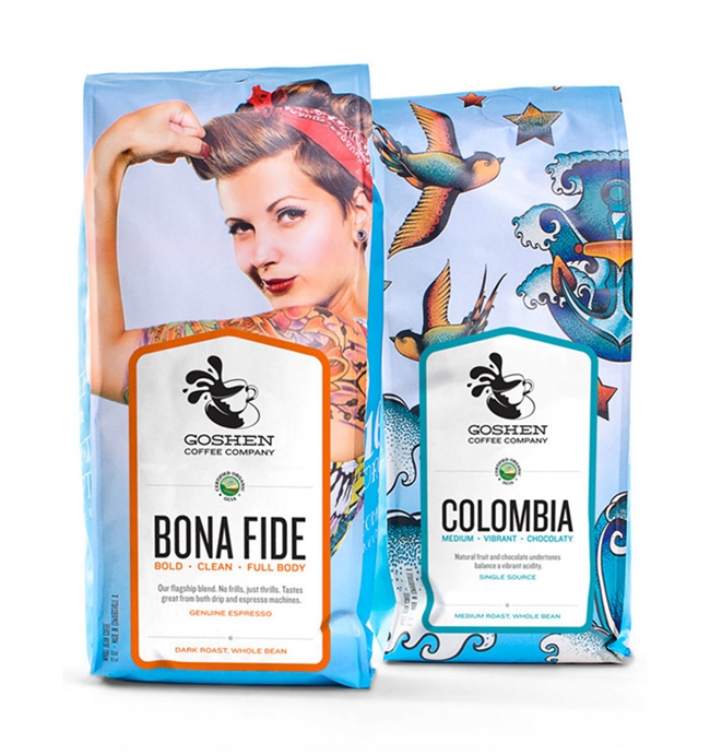 Goshen咖啡包裝設(shè)計(jì)
