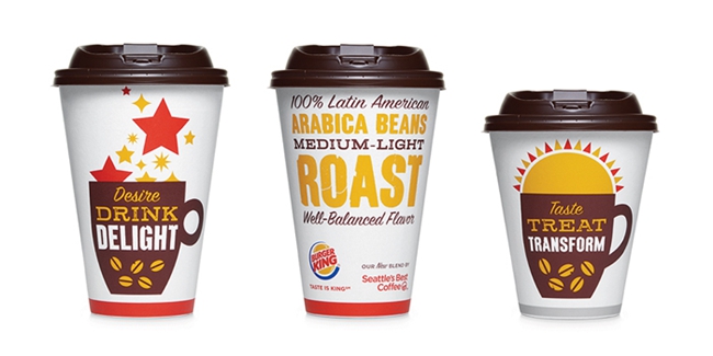 漢堡王（Burger King）咖啡產(chǎn)品包裝設(shè)計(jì)