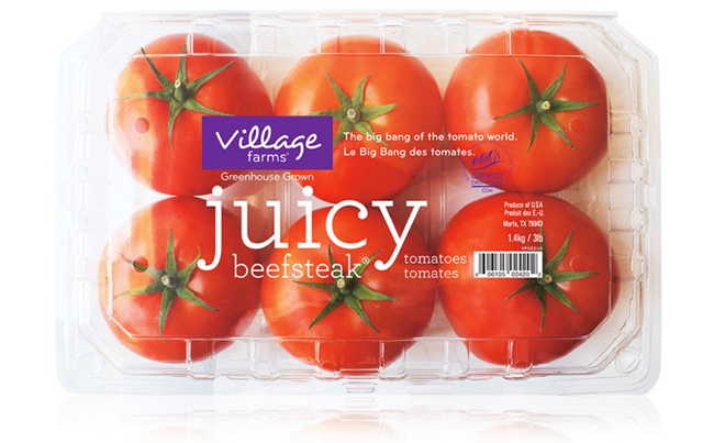 Village Farms蔬菜食品包裝設(shè)計(jì)