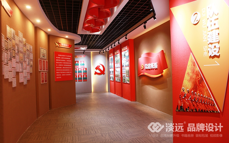 空間展示設(shè)計-遼陽市太子河消防大隊展廳