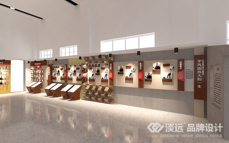 空間展示設計-撫順瓢兒屯火車站雷鋒精神教育展廳