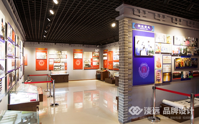 空間展示設(shè)計(jì),遼陽(yáng)市消防大隊(duì)史館