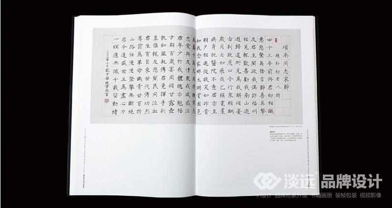 遼陽(yáng)畫冊(cè)設(shè)計(jì),龐中華書法藝術(shù)30周年回顧大展作品集