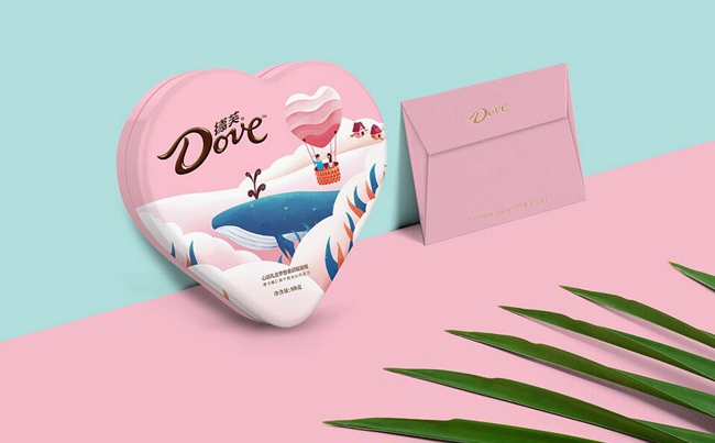 七夕包裝設(shè)計欣賞,德芙巧克力包裝設(shè)計