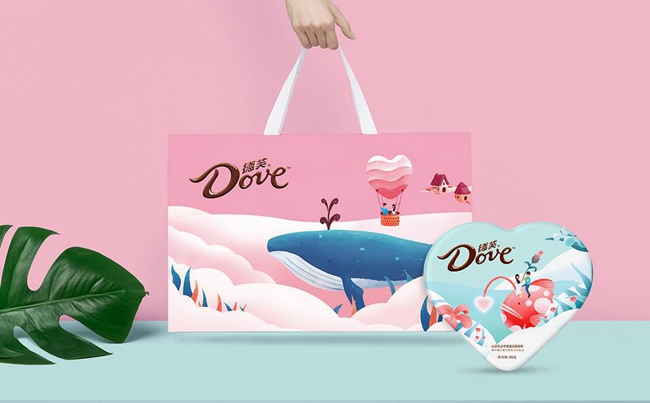 七夕包裝設(shè)計欣賞,德芙巧克力包裝設(shè)計