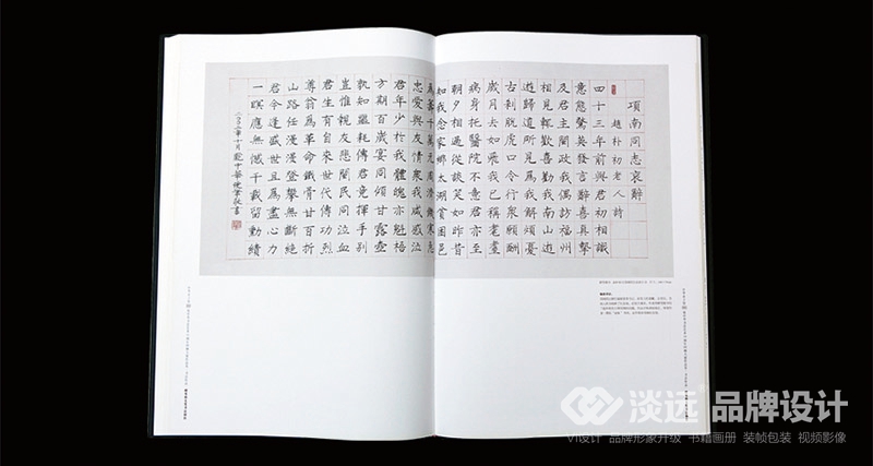 書(shū)籍畫(huà)冊(cè)設(shè)計(jì),龐中華書(shū)法藝術(shù)30周年回顧大展作品集