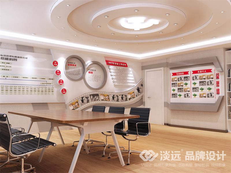 展廳設(shè)計(jì)案例，遼寧高速公路管理局-黨員之家