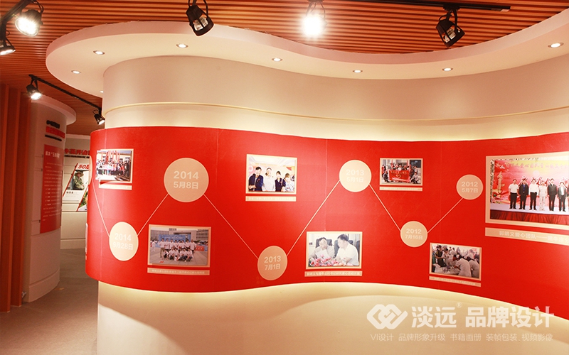 黨建展館設(shè)計(jì)案例,黑牛莊黨建主題館