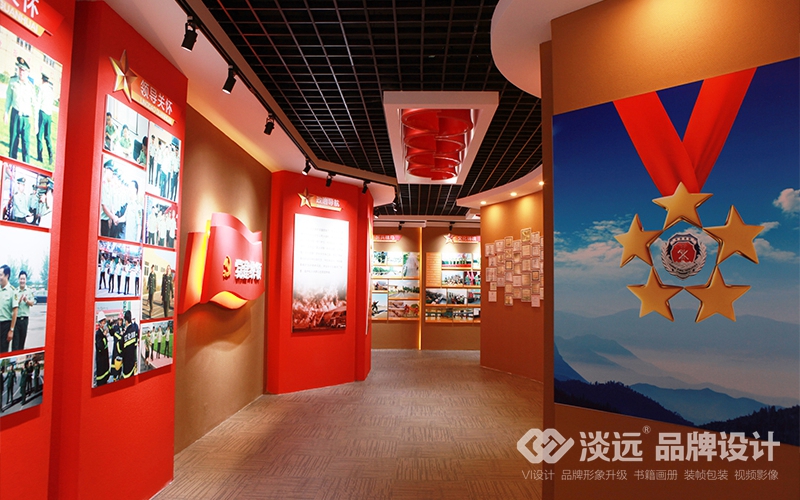 主題館設(shè)計(jì)案例,遼陽(yáng)消防大隊(duì)隊(duì)歷館