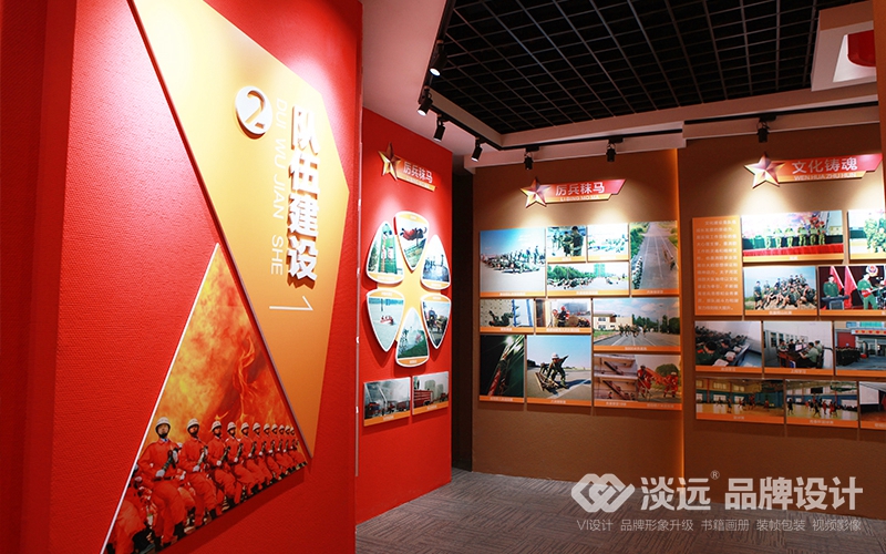 主題館設(shè)計(jì)案例,遼陽(yáng)消防大隊(duì)隊(duì)歷館