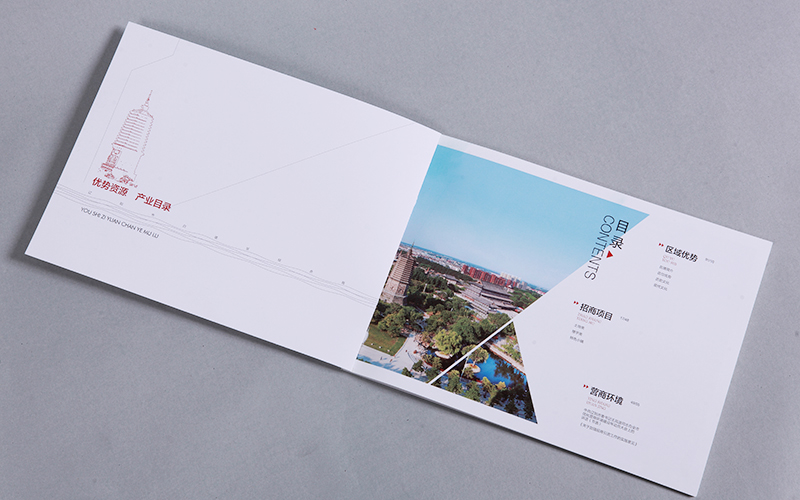 企業(yè)宣傳冊設計,白塔區(qū)經(jīng)合局畫冊