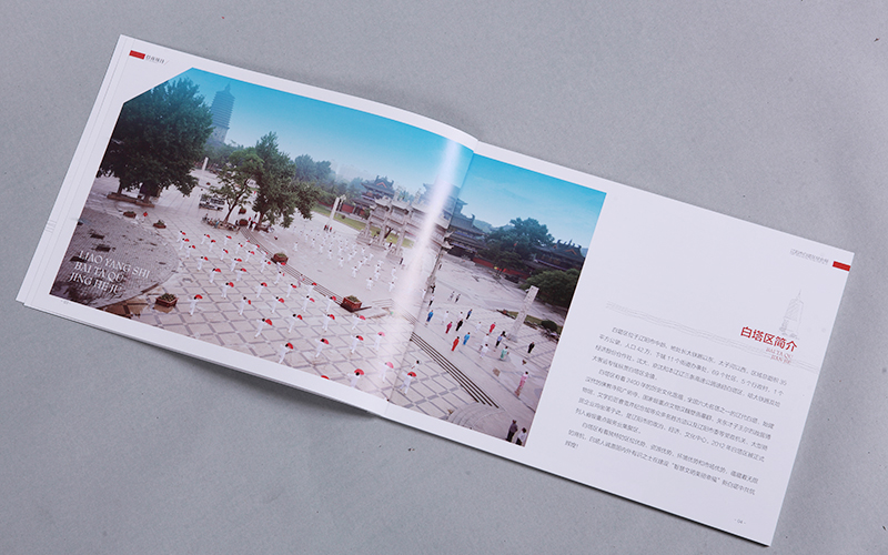 企業(yè)宣傳冊設計,白塔區(qū)經(jīng)合局畫冊