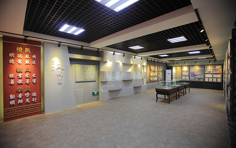 遼陽空間展示設(shè)計(jì),遼寧建筑職業(yè)技術(shù)學(xué)院校史館