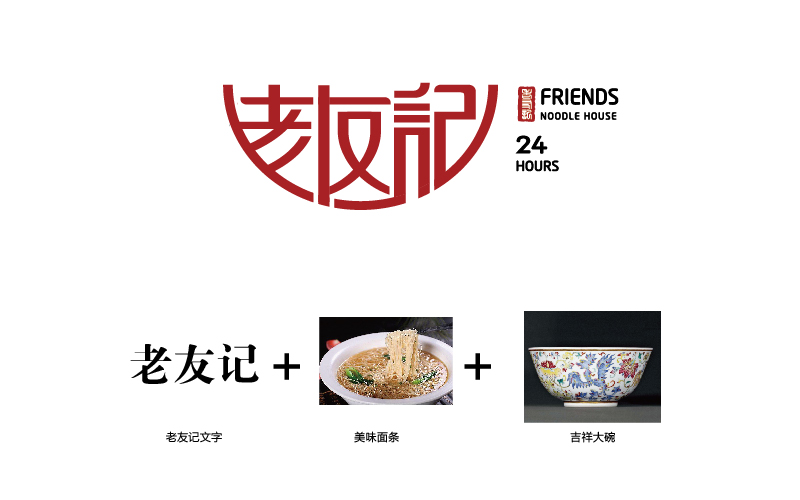 遼陽品牌logo設計,老友記