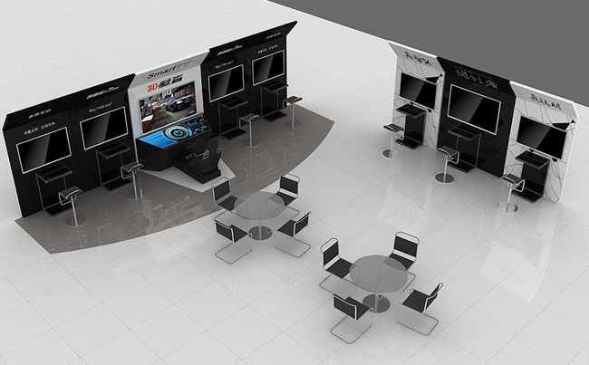 沈陽室外展廳宣傳物料，沈陽室外展廳