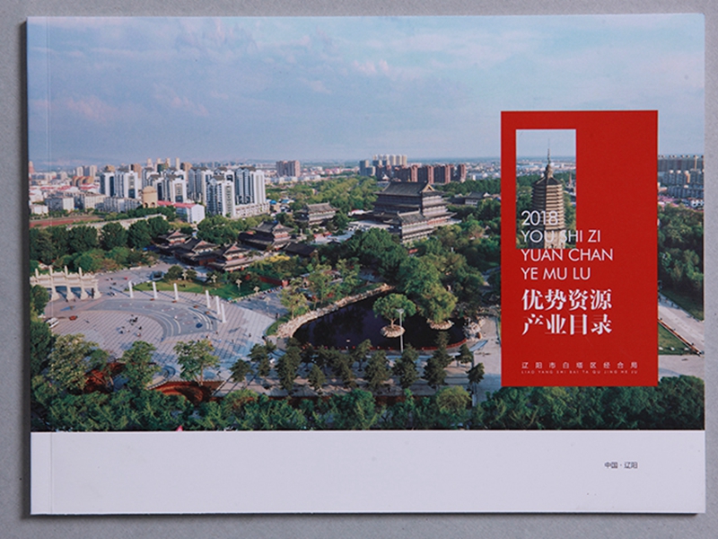 遼陽(yáng)畫冊(cè)設(shè)計(jì)：白塔區(qū)經(jīng)合局畫冊(cè)