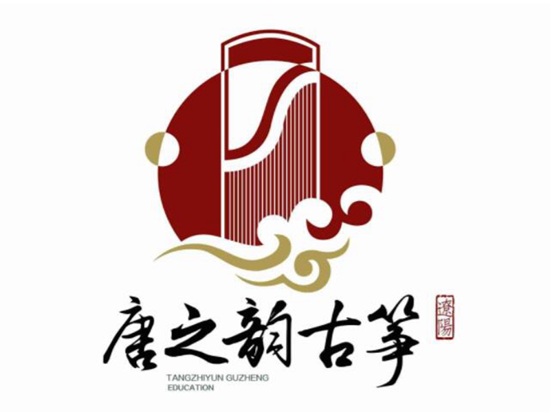 唐韻古箏品牌設計