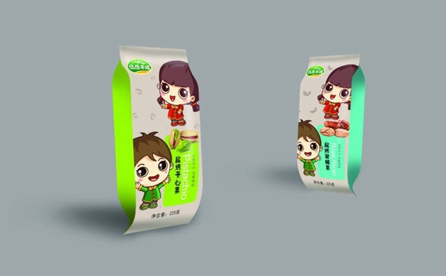 卡通形象食品包裝設計,食品包裝設計
