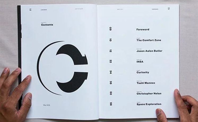 畫冊設計目錄,畫冊設計頁碼