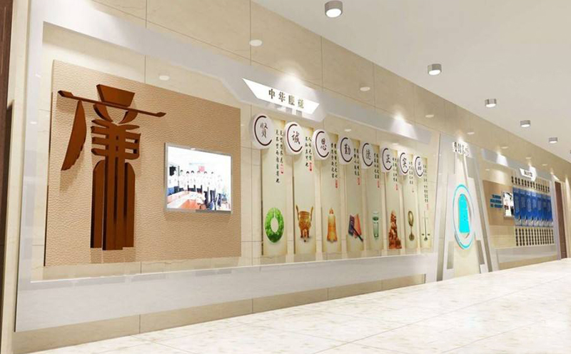 文化長(zhǎng)廊展示設(shè)計(jì)