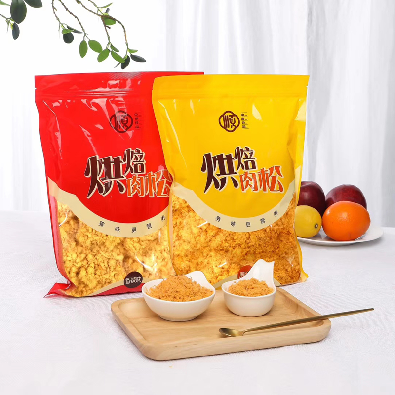 中順食品，肉松系列包裝