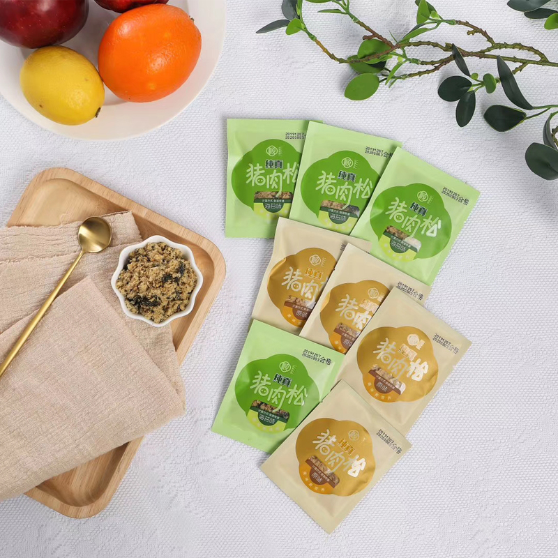 中順食品，肉松系列包裝