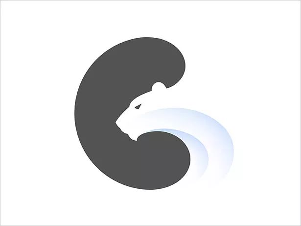 漸變立體質(zhì)感字母LOGO設(shè)計欣賞3