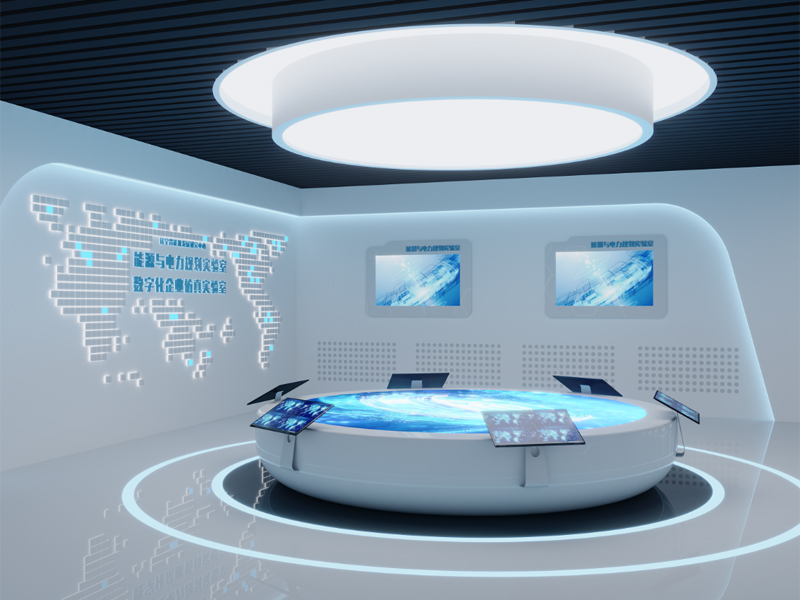 室內空間展示設計：經研院實驗室