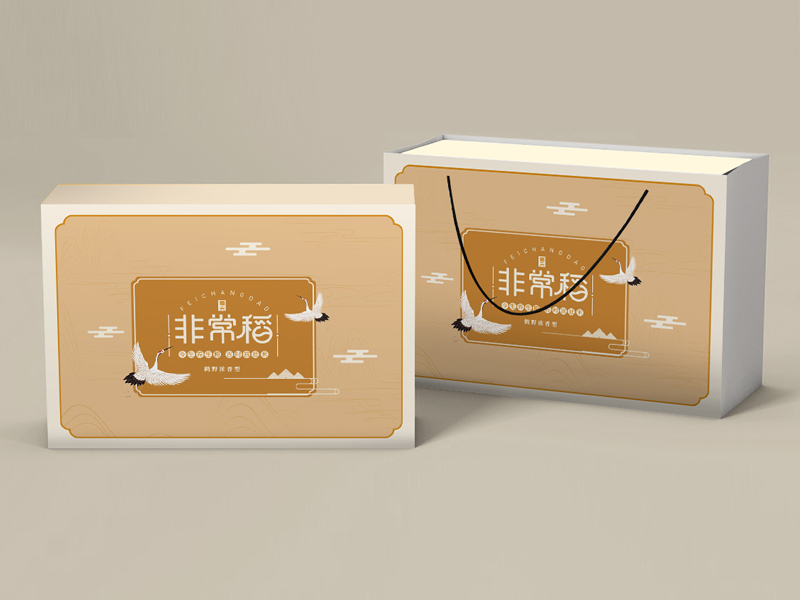 非常稻大米包裝設(shè)計