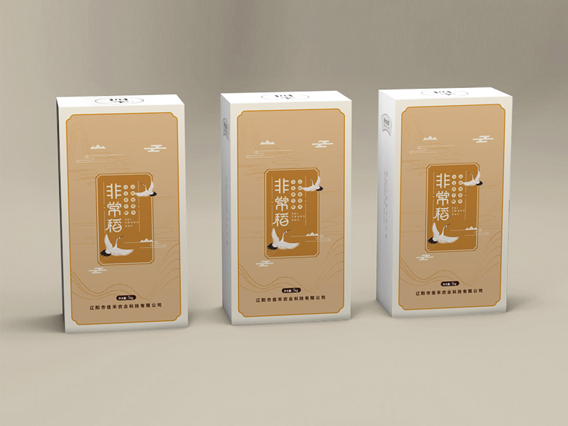 非常稻大米包裝設(shè)計