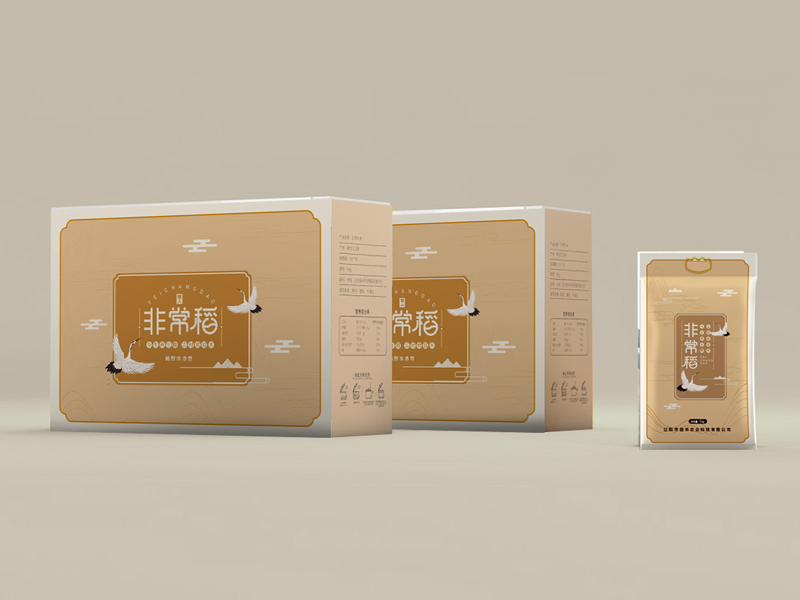 沈陽包裝設計:非常稻大米包裝設計