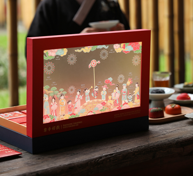 沈陽新年禮盒的包裝設計案例賞析